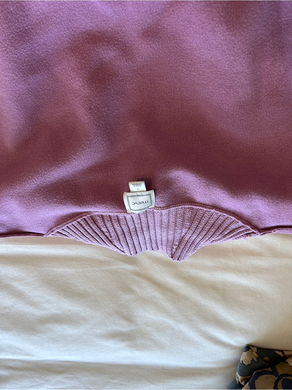 Anthropologie Logan Turtleneck 3x Lilac